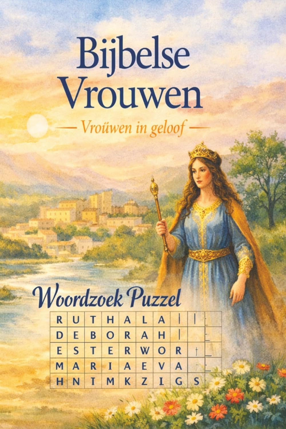 Bijbelse Vrouwen Woordzoek puzzelboek: Bijbelse vrouwen woordzoeker puzzel boek: woordzoekers met gemakkelijk leesbare tekst over Bijbelse vrouwen, ... ... voor vakanties, feestdagen en vrije tijd