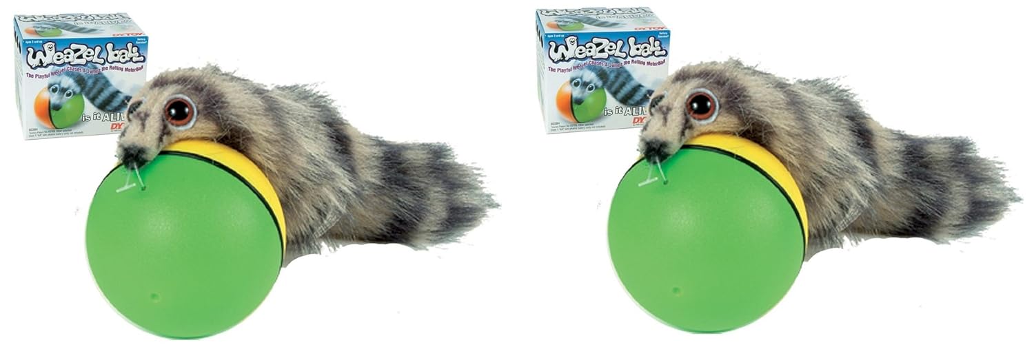 Weazel Ball The Weasel Rolls with Ball BdxTUN, 2Pack Amazon.in Pet