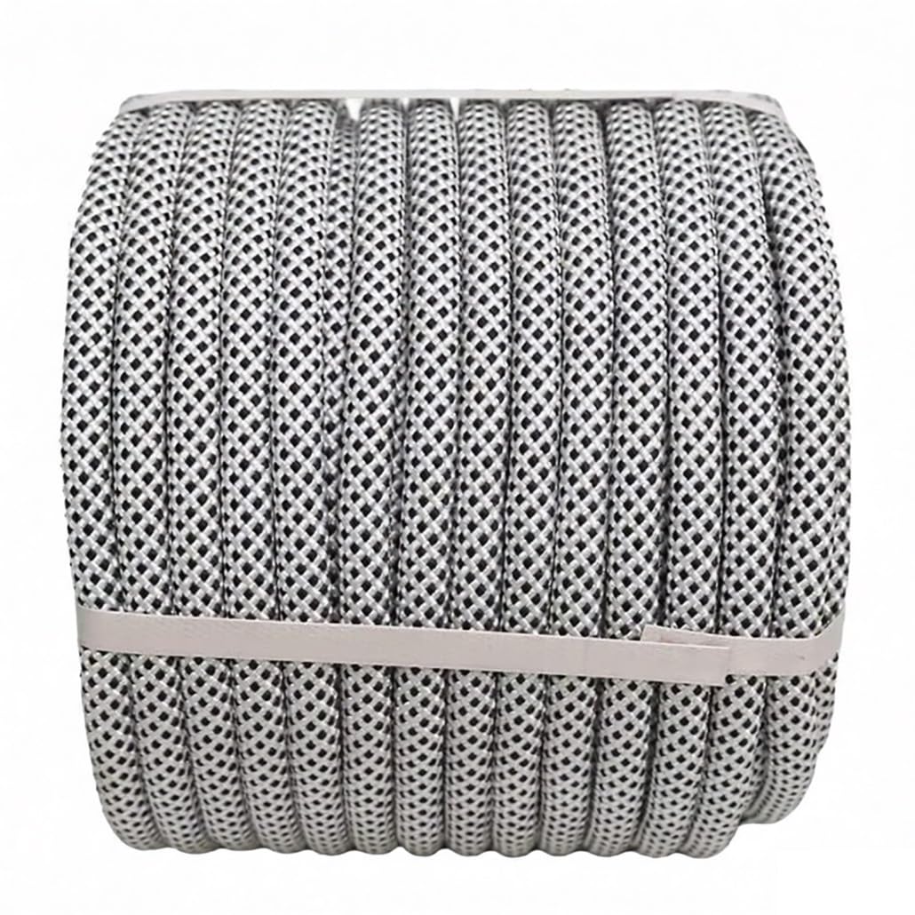 Wytrzymała poliestrowa lina olinująca 12 mm x 40 m - 5511/7054 LBS Breaking Gth, idealna do prac z drzewem Arbt, zabezpieczania ciężarówek, wyrąbu, pływania łodzią i kołysania