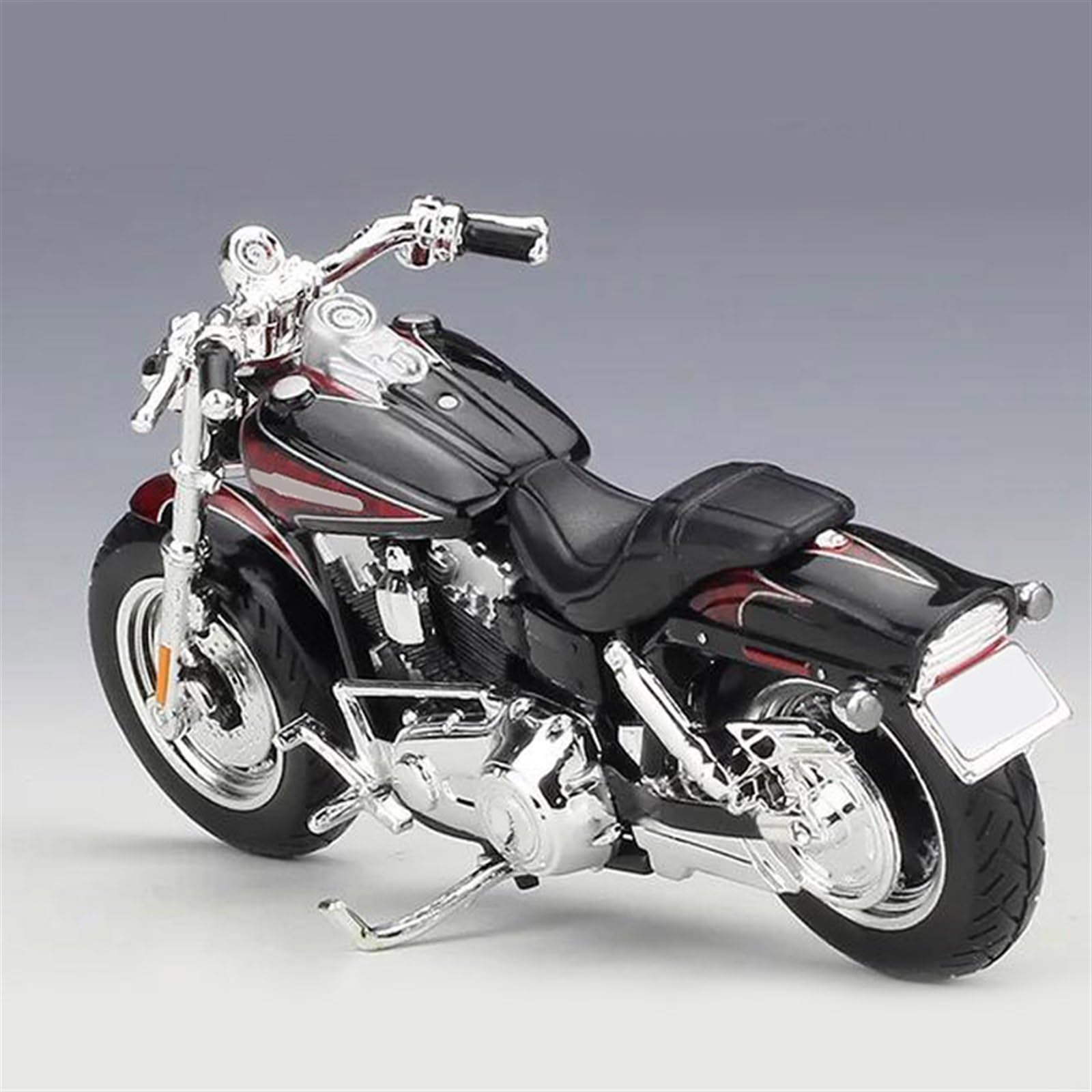 SEYXF Motorbike Toy 1/18 for Harley FXDFSE CVO Fat Bob 2009 Motorcycle Model Simulation Alloy Metal Toy Gift Collection