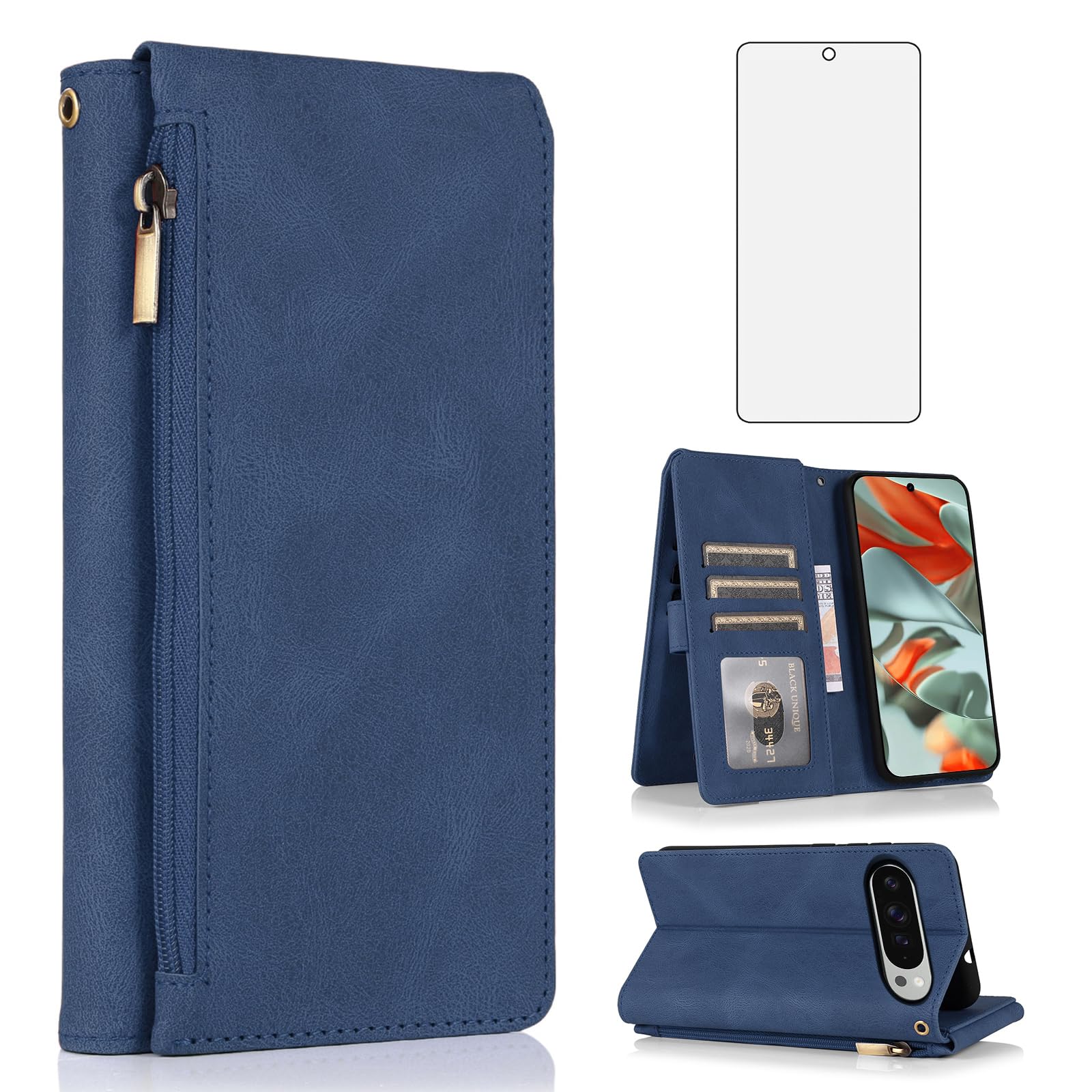 Coque Google Pixel 10 Pro XL XKLLPT UK Bleu - Protection antichoc ajustée - 8