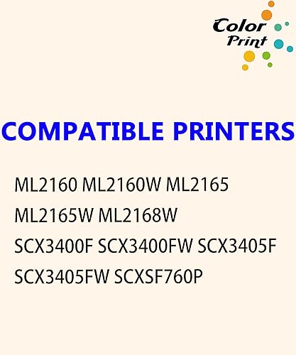 Miniatura 3 de COLOR PRINT Cartucho de tóner compatible MLT-D101S de repuesto para Samsung 101S MLTD101S D101S para ML-2166W ML-2160 ML-2165 SCX-3405W ML-2165W