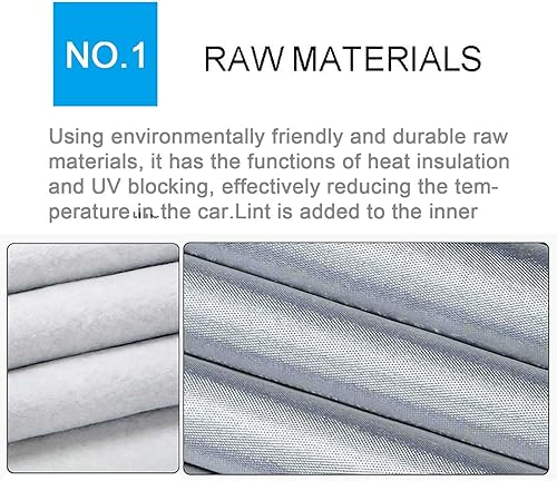 Miniatura 3 de Waterproof Car Cover Compatible with Dacia Duster Logan MCV Stepway Sandero Stepway Full Car Cover Dustproof Against Rain Snow Windy Protect Car