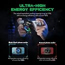Black Shark Smart Phone Cooling Fan Black Shark Funcooler 4 Pro, Smartphone 27W Phone Cooler, Set Sleep Timer/Fan Speed, 2.6-3.5 Inch Heatsink For Iphone/Android, Cell Phone Radiator With RGB Light gallery image