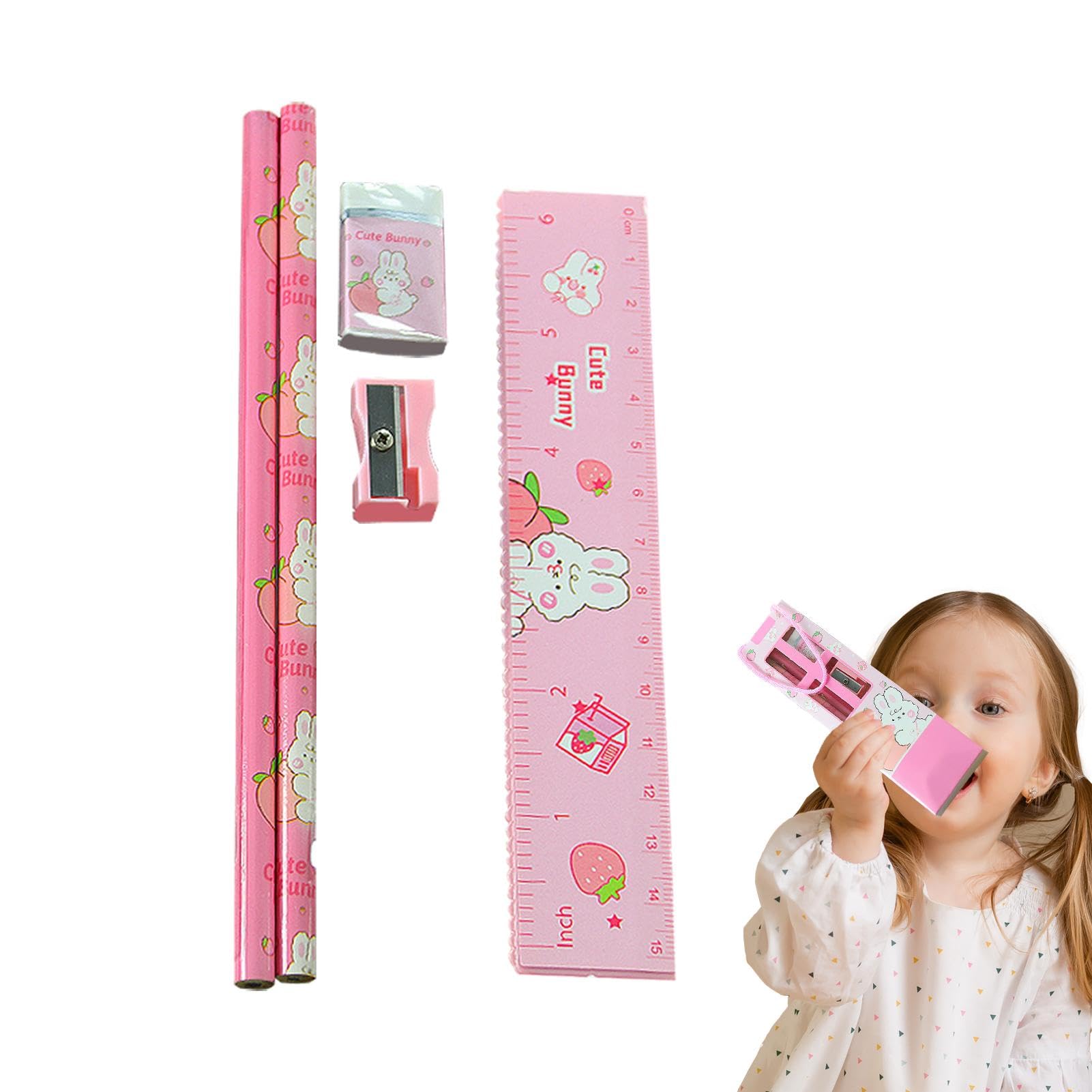 女の子用文具 Amazon.co.jp: Yhzzuub 女の子向け文具セット、学校文具,文房具・文具