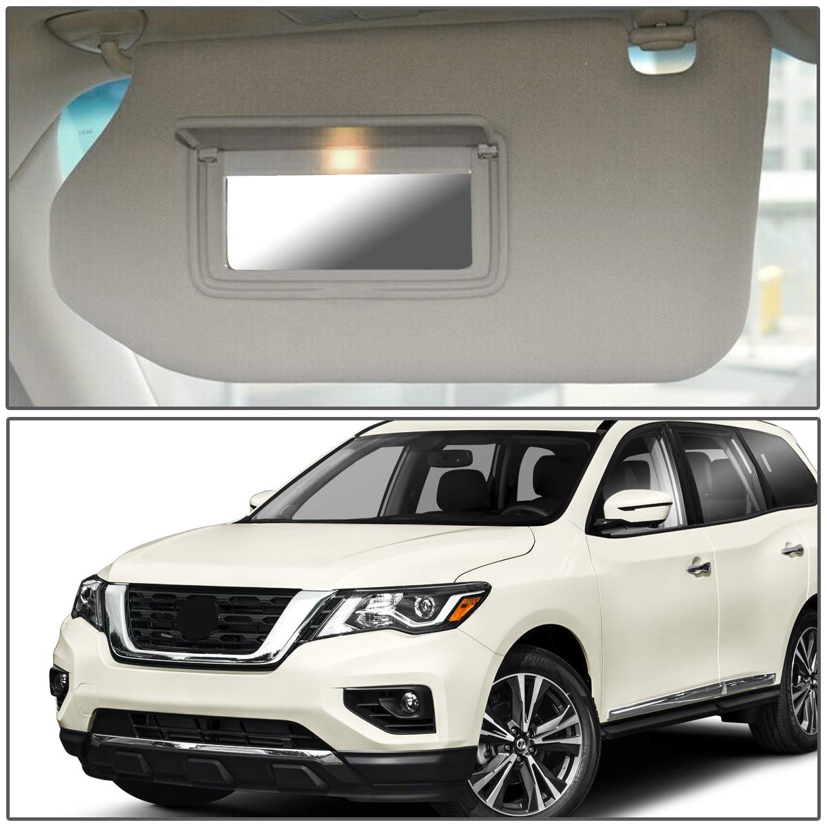 Amazon.com: Auto Dynasty Factory Style Sun Visor Sunshade with