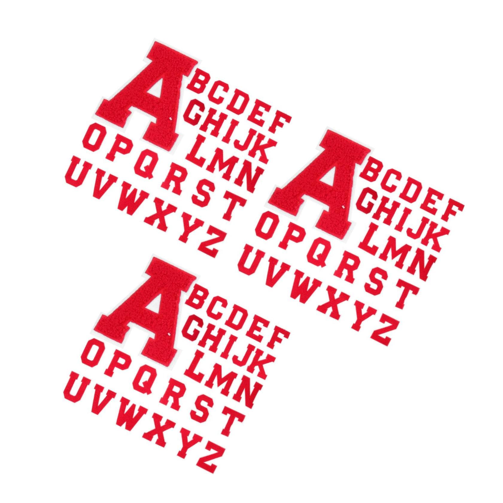 HOMSFOU 3 Set Toppe Ricamate Decorative Per Abbigliamento E Accessori Patches Termoadesive Per Giubbotti Jeans E Borse Per Riparazioni E Creazioni Fai Da Te 26 Pezzi*3