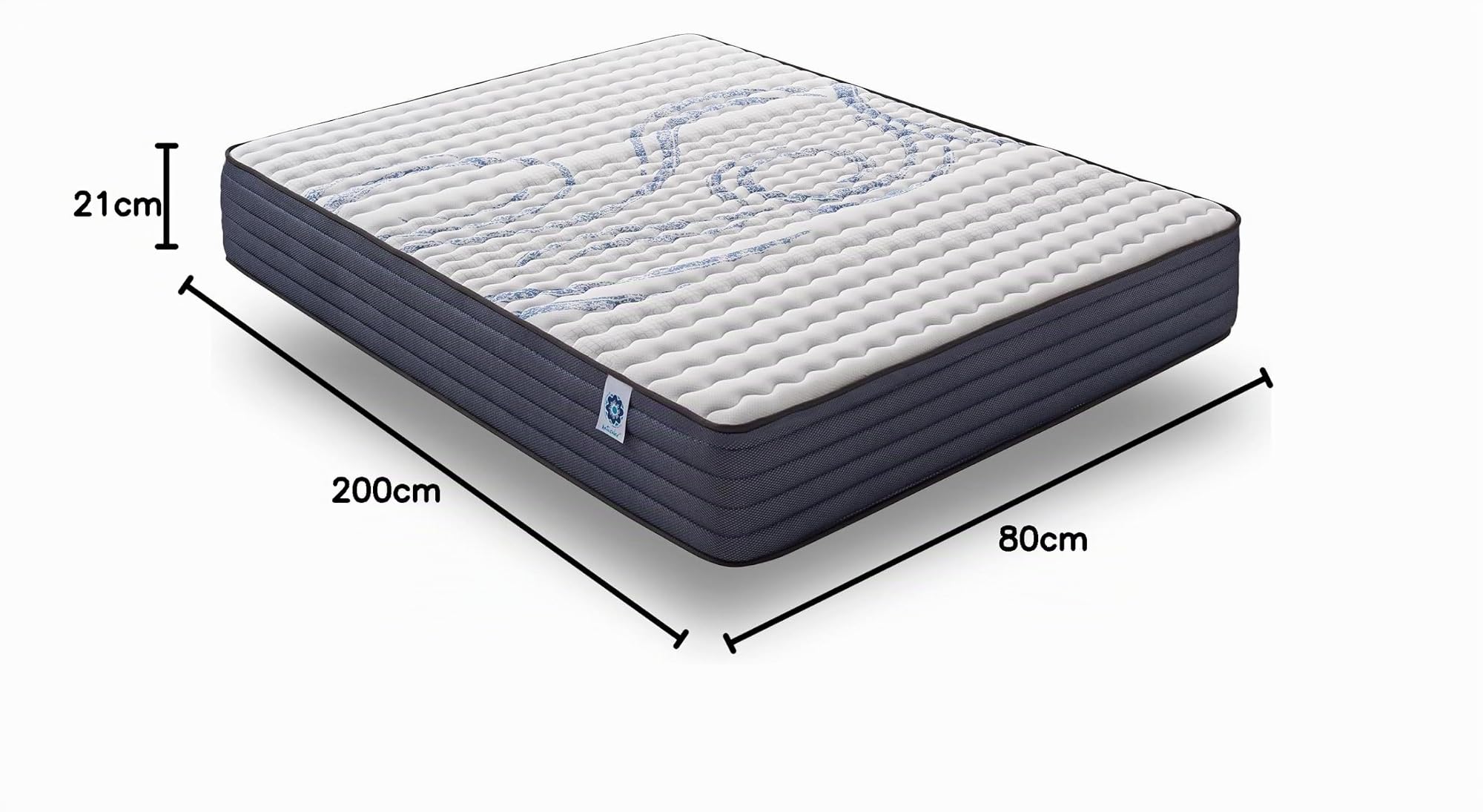 NATURALEX - PerfectDream - Matelas 80x200-21 cm