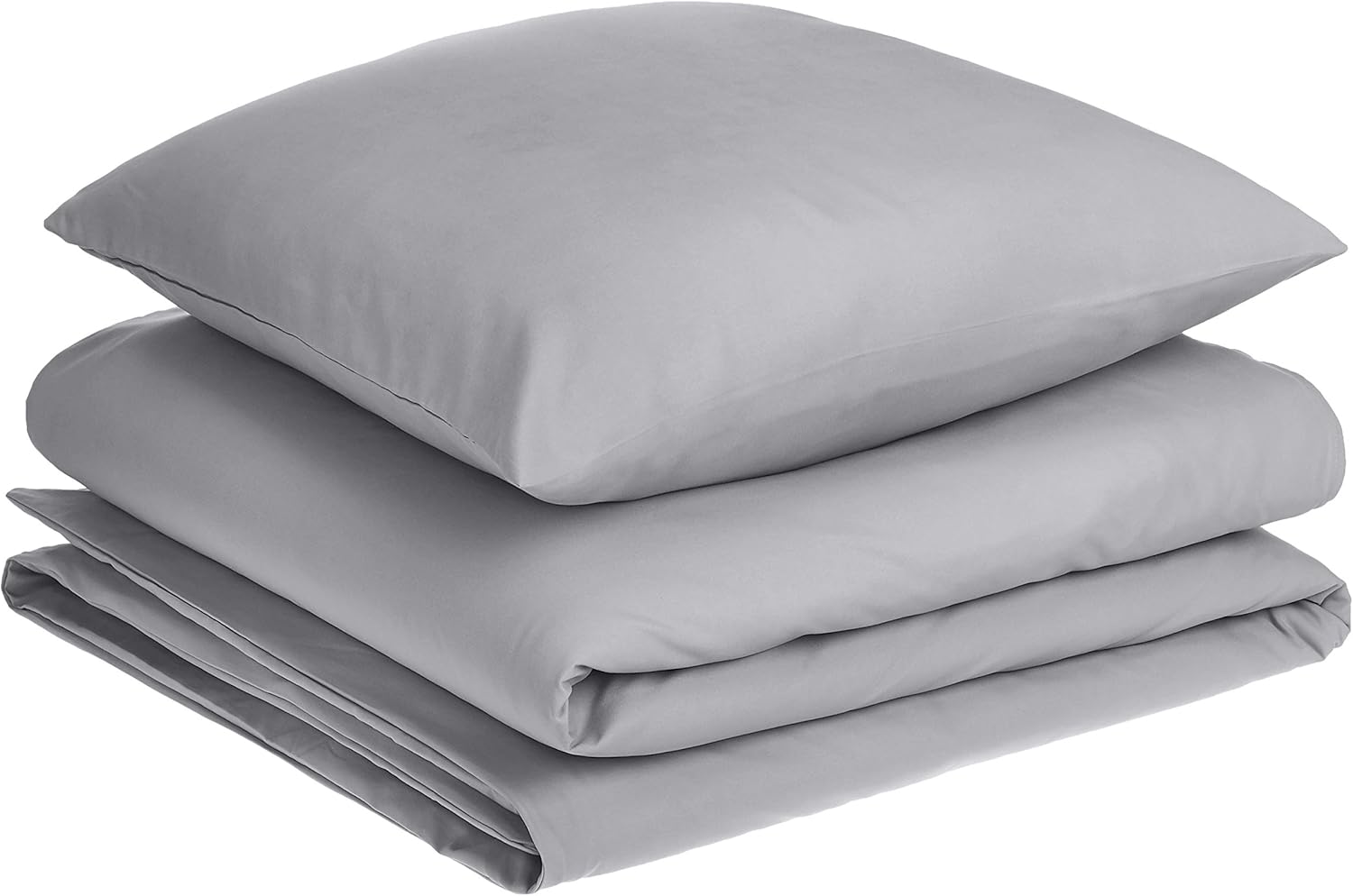 Amazon Basics Premium Microfibre Duvet Cover Set 155 x 220 cm / 80 x