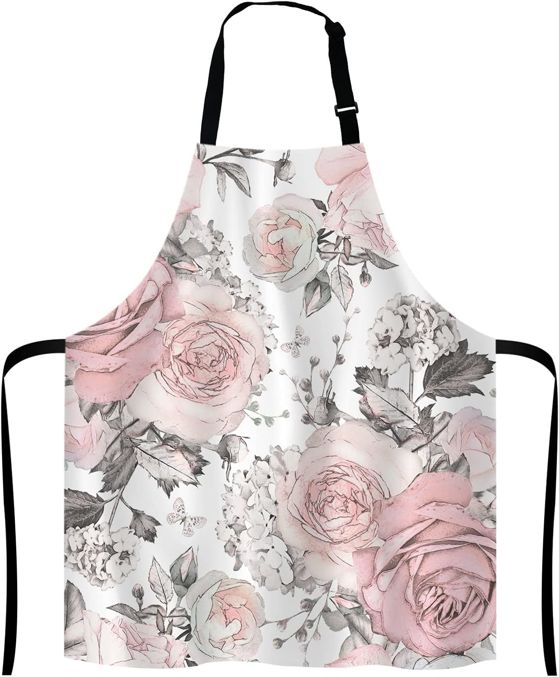 Leopard Print Kitchen Cooking BBQ Chef Apron,Funny Apron for Men, Women - Dad Presents, Presents for Men - Birthday, Mothers Day Presents for Mom, Wife, Husband, Brother, Friends