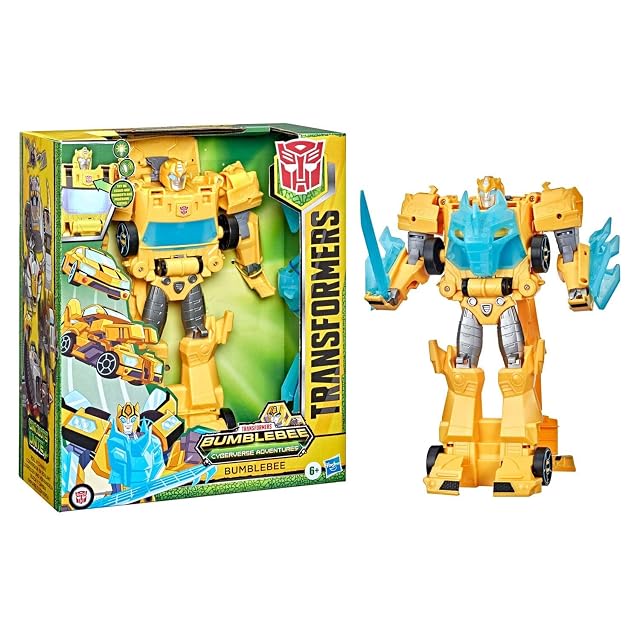Foto 3 de 5 de Transformers Bumblebee Cyberverse Adventures Roll N' Change Bumblebee