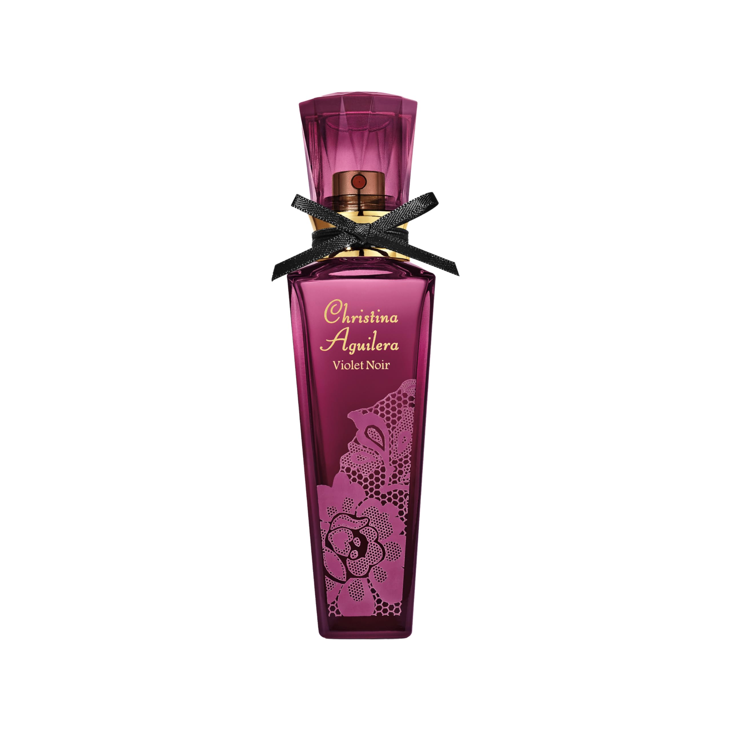 Christina Aguilera - Violet Noir Eau de Parfum, Duft mit blumigen und fruchtigen Noten, Parfüm für Damen - 30 ml