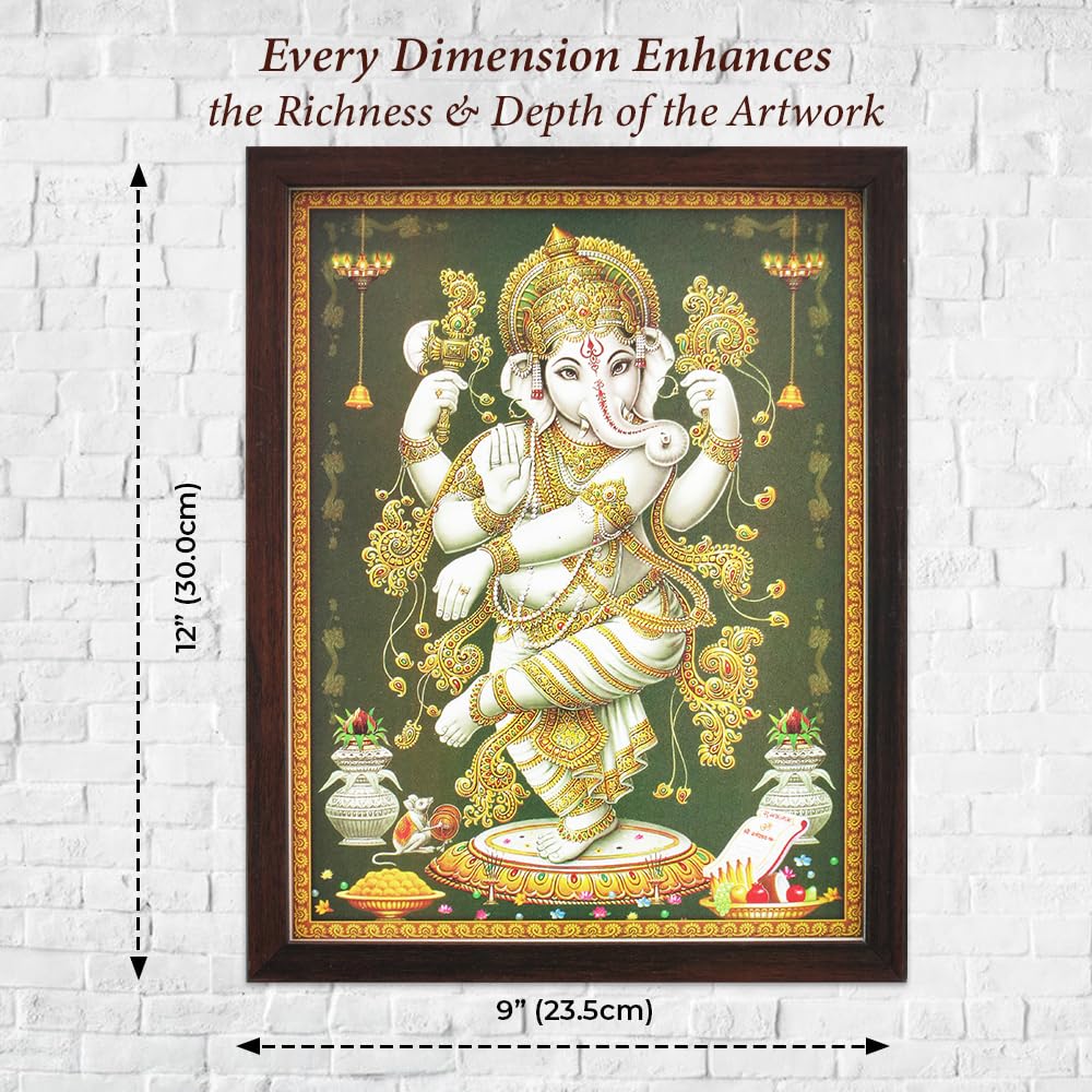 Amazon.com: SANVIKA Ganesha Wall Decor & Ganesha Wall Art | Ganesh