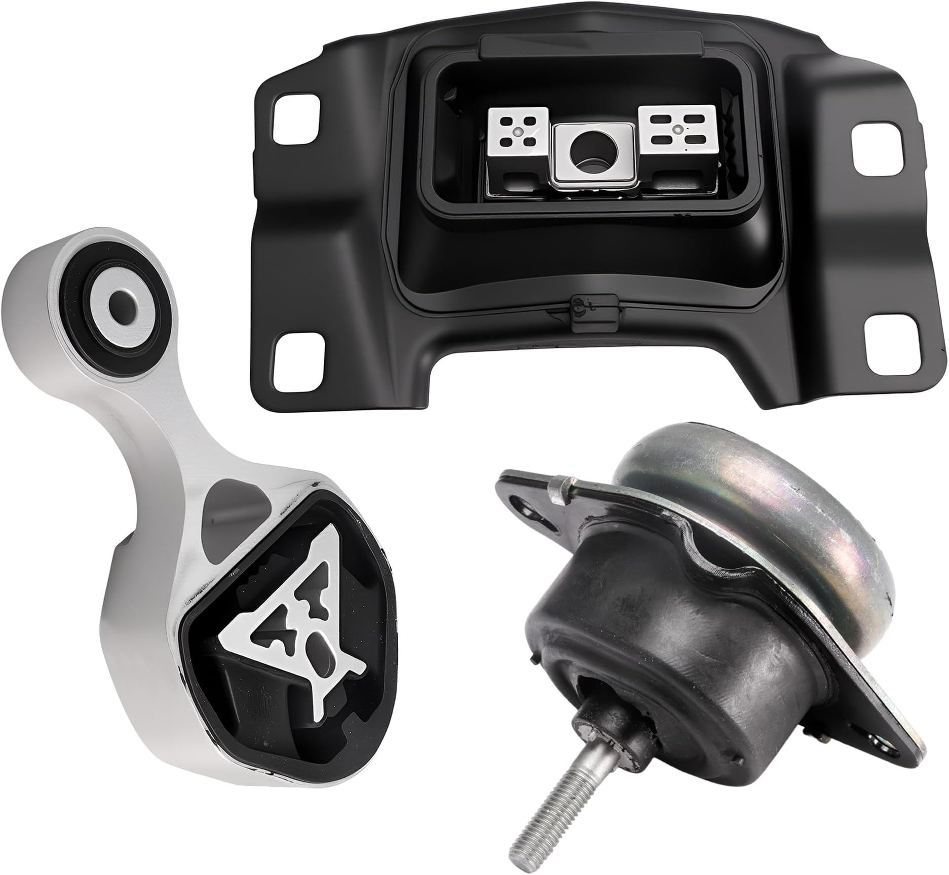 Engine Motor Mount + Transmission Mount +Torque Strut Mounts Kit, for Ford Explorer 2.3L L4 FWD Turbocharged 2016 2017 2018 2019, 3480 A5917 3247 A5634 3238 A5875
