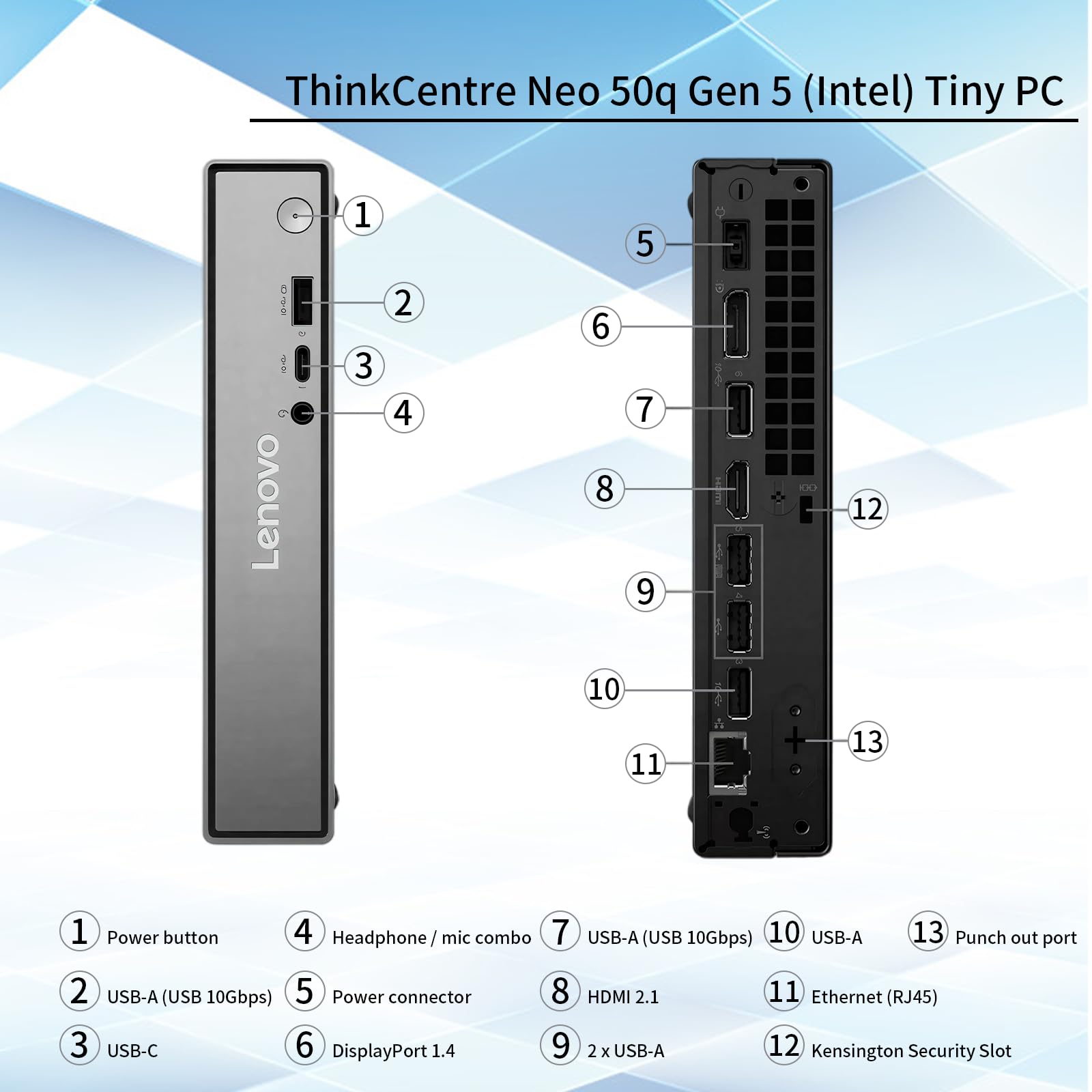 Amazon.com: Lenovo IdeaCentre 5 i5 Tower Desktop, Intel Core i5 