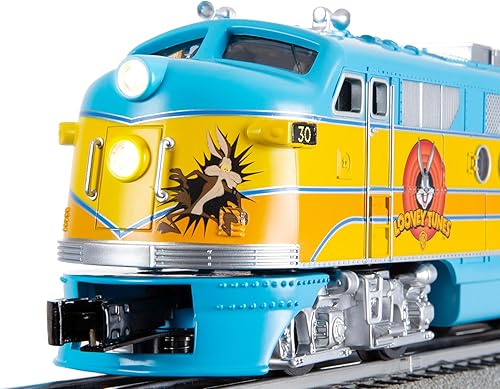 Miniatura 2 de Lionel Looney Tunes Freight LionChief 5.0 - Juego de tren eléctrico de calibre O con Bluetooth y control remoto