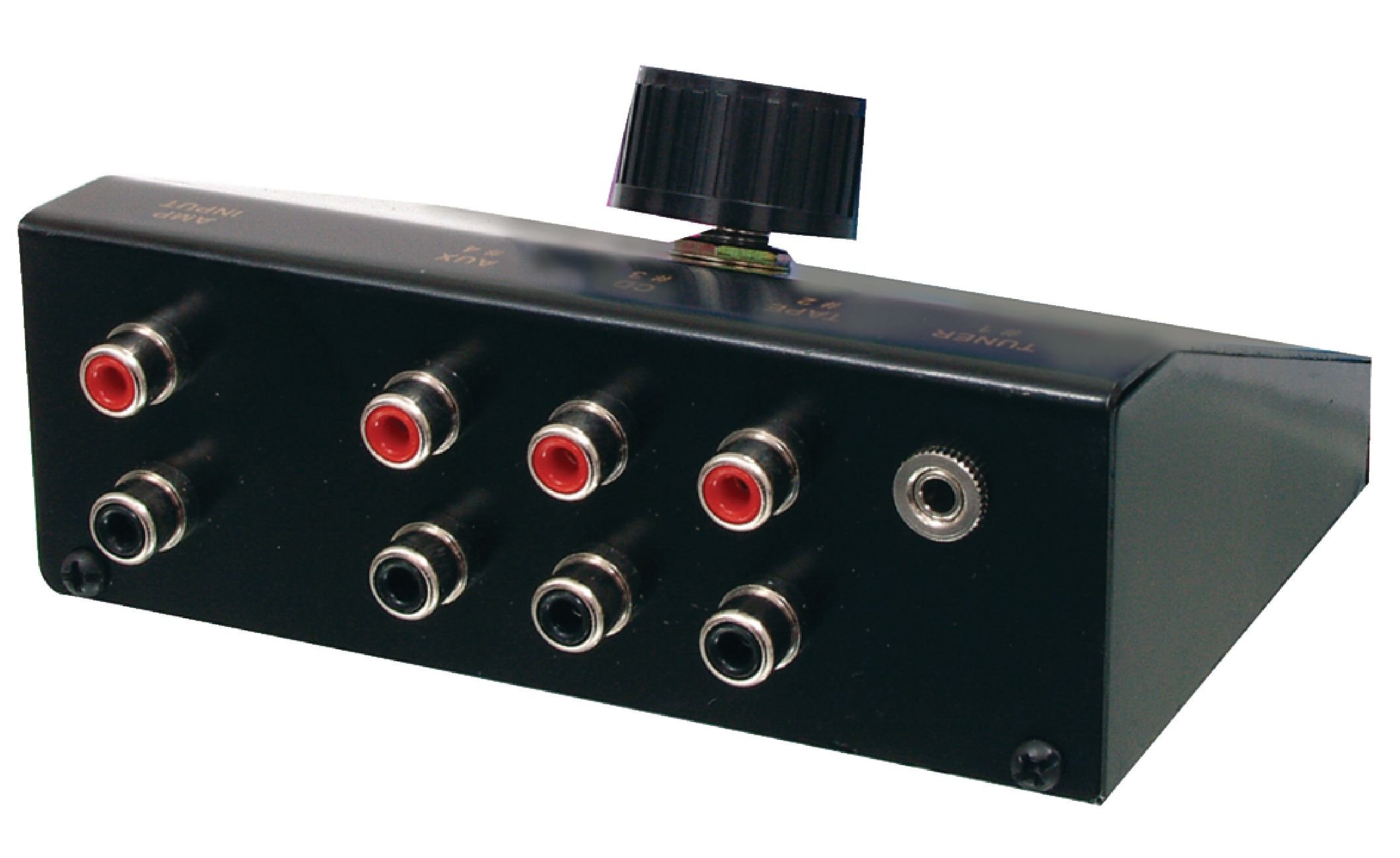 HQ ASWITCH-4 - Switch Audio Stereo, Nero
