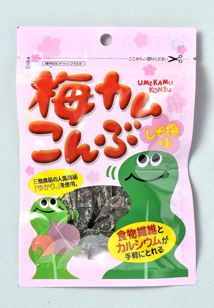 上田昆布 梅カムこんぶ しそ梅味 12袋 食べやすい