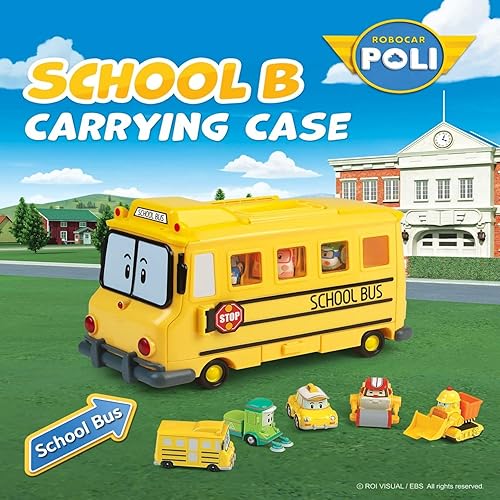 Miniatura 82 de Robocar Poli, Poke - Autos de juguete de metal, excavadora, vehículos de construcción, camión de juguete, regalos de cumpleaños para niños y niñas