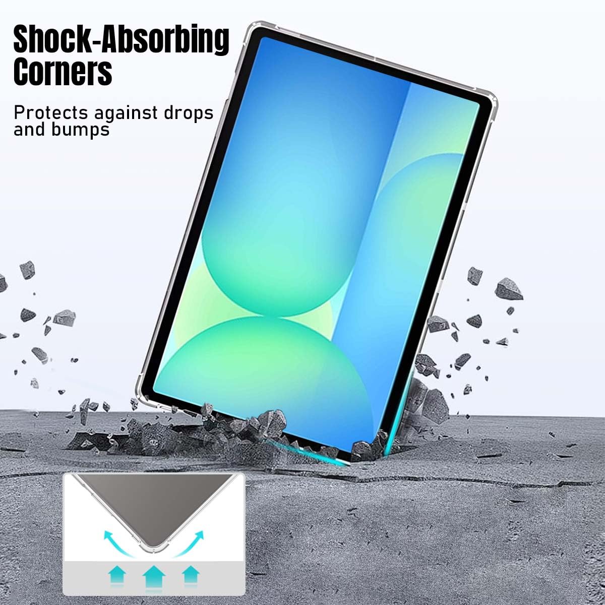 【新品】Galaxy Tab S10 FE（SM-X520） ケースフィルム付き Amazon.com: ProCase Smart Case for Galaxy Tab S10 FE 2025/ S9 FE