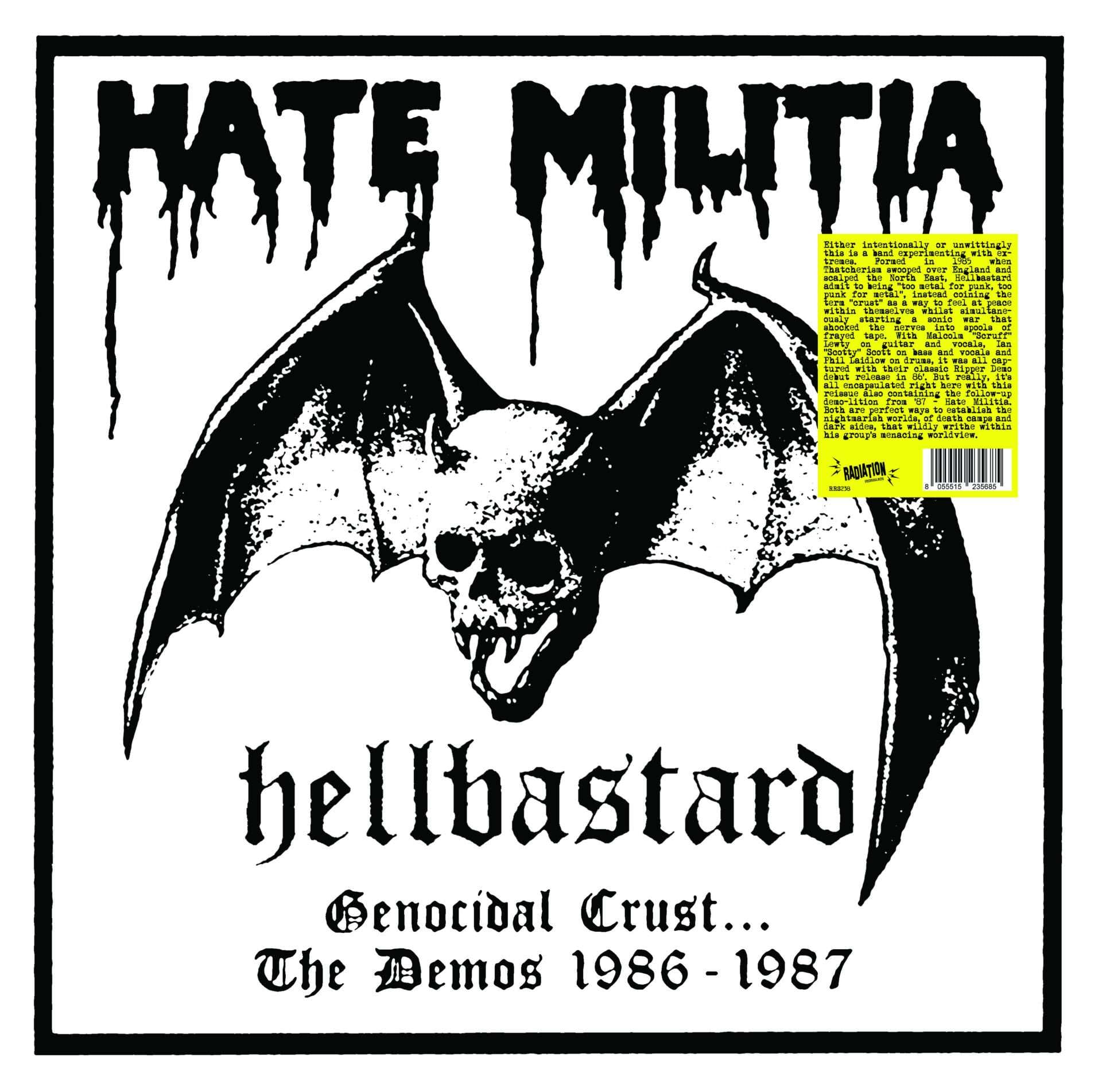Hate Militia - Genocidal Crust... The Demos 1986-1987 [VINYL]