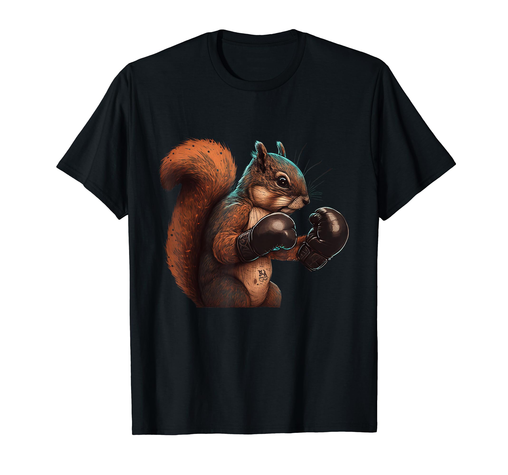 Boxing Squirrel Boxer Boxing Gloves Kickboxing MMA Kickboxer T-Shirt