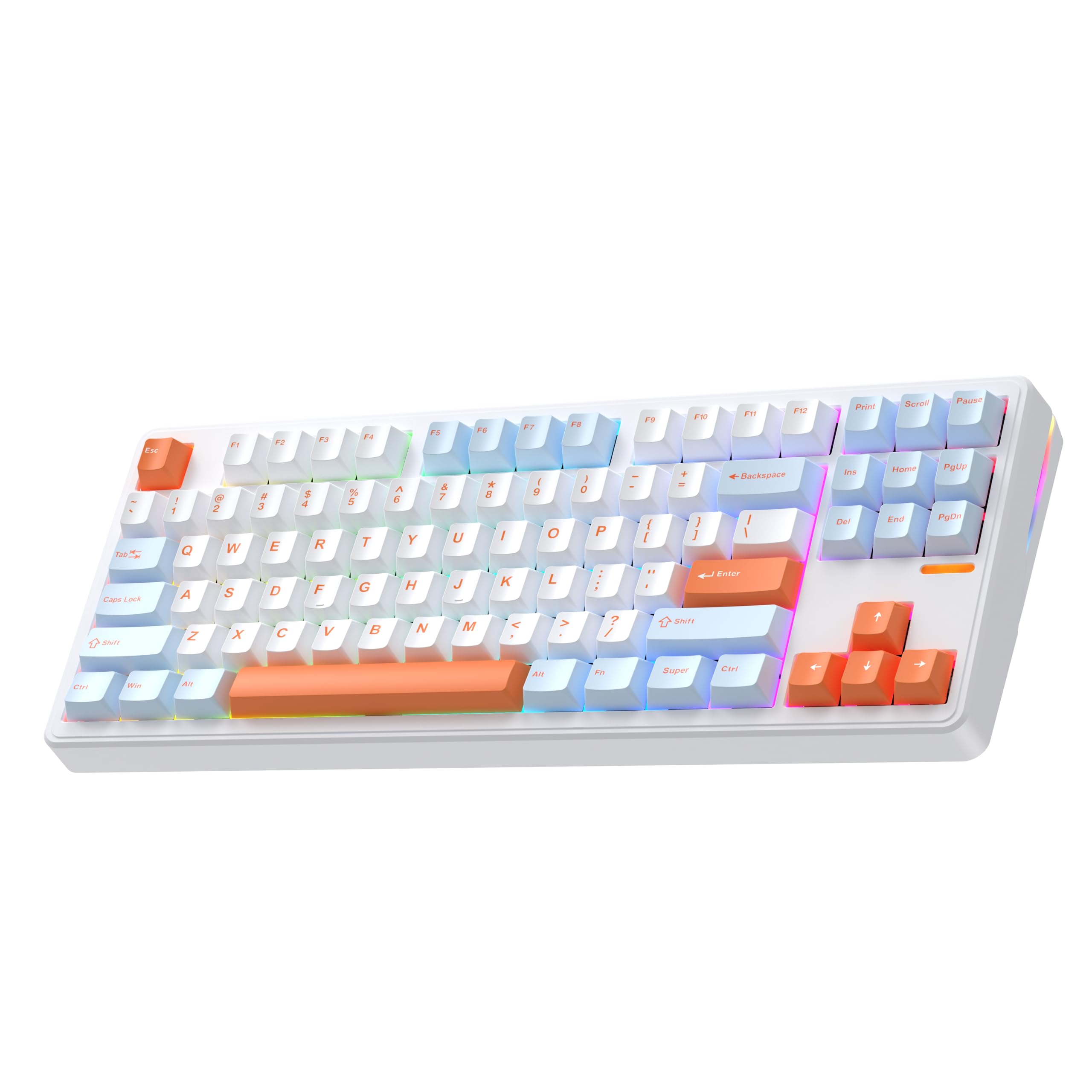 Amazon.com: ELECFOX Linky 87 Wireless Mechanical Keyboard