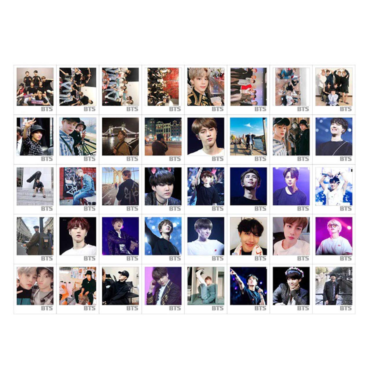 Valentineflos Unusual Kpop BTS Photo Postcard BTS EXO Twice