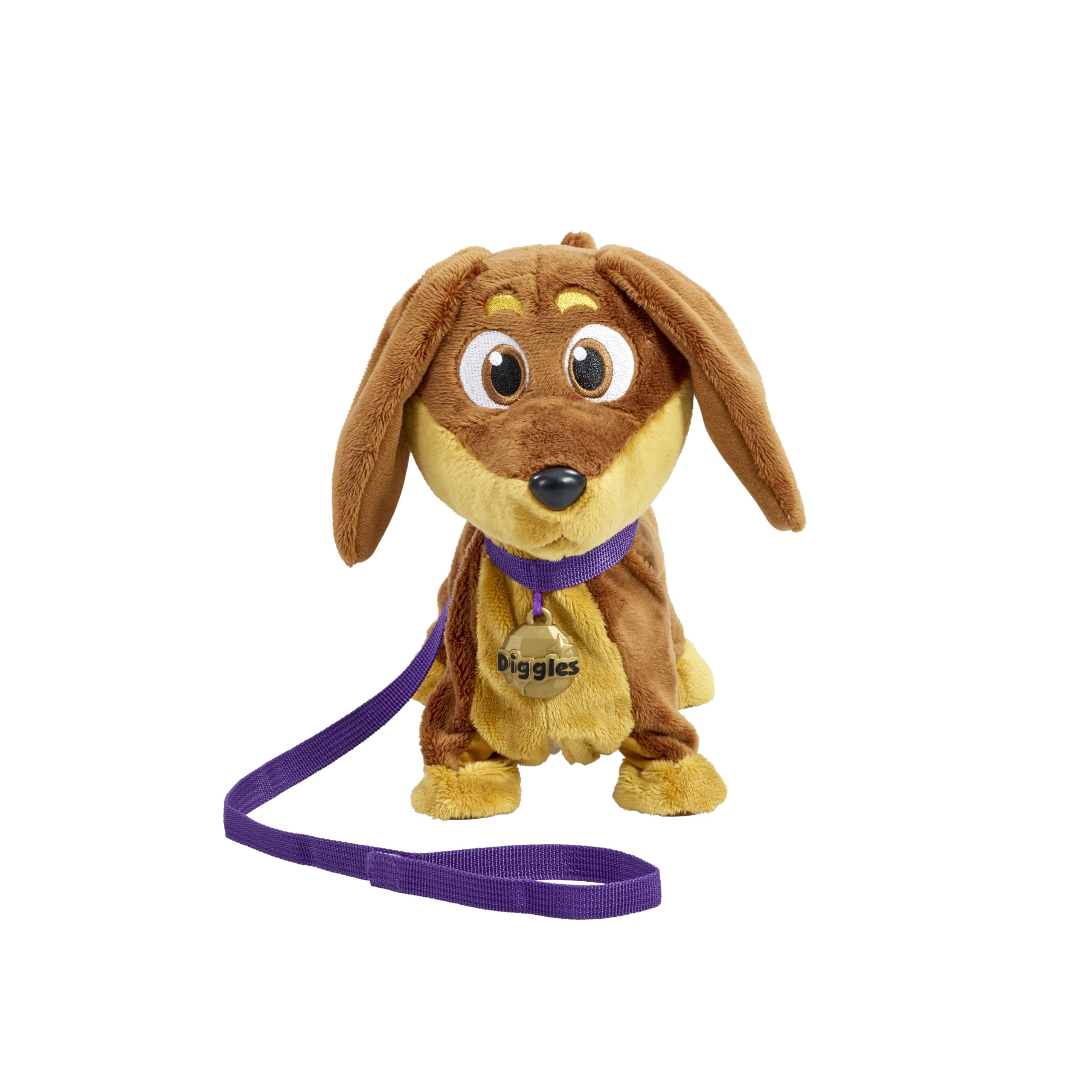 Peluche Interactive Animagic Diggles - Chien Qui Marche, Aboie Et Remue La Queue, Pour Enfants Dès 2 Ans