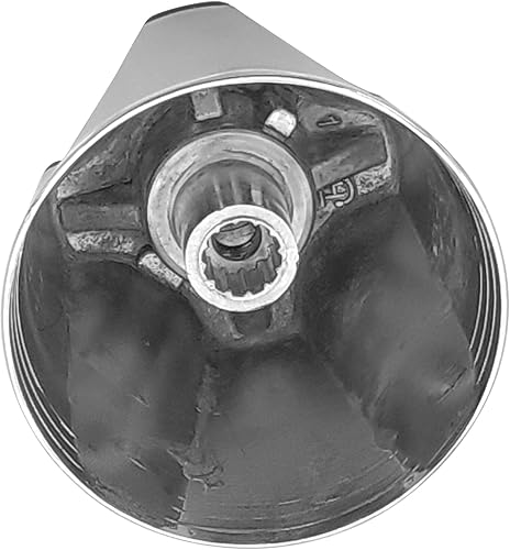 Miniatura 2 de Juego de 3 manijas de repuesto para bañera y ducha P-P estilo moderno Verve Kit de reparación, juego de 3 botones para caliente, frío y desviador,