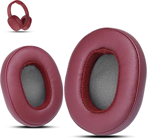 Krone Kalpasmos Almohadillas de repuesto para Skullcandy Crusher, compatibles con auriculares Skullcandy EvoHesh 3 inalámbricos, cojín ovalado