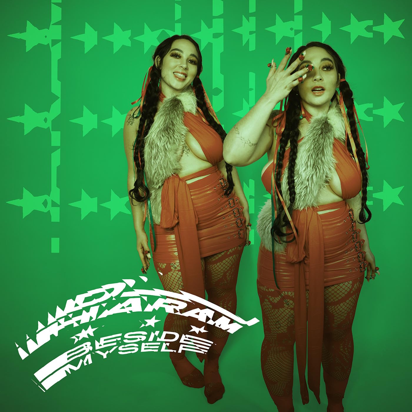 DJ HARAM - Beside Myself - Vinyl (green vinyl LP)