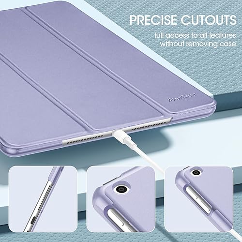 Miniatura 6 de ProCase Funda para iPad de 987 generación de 10.2 pulgadas (versión 202120202019), funda 10.2 iPad de 987 generación, funda inteligente delgada con