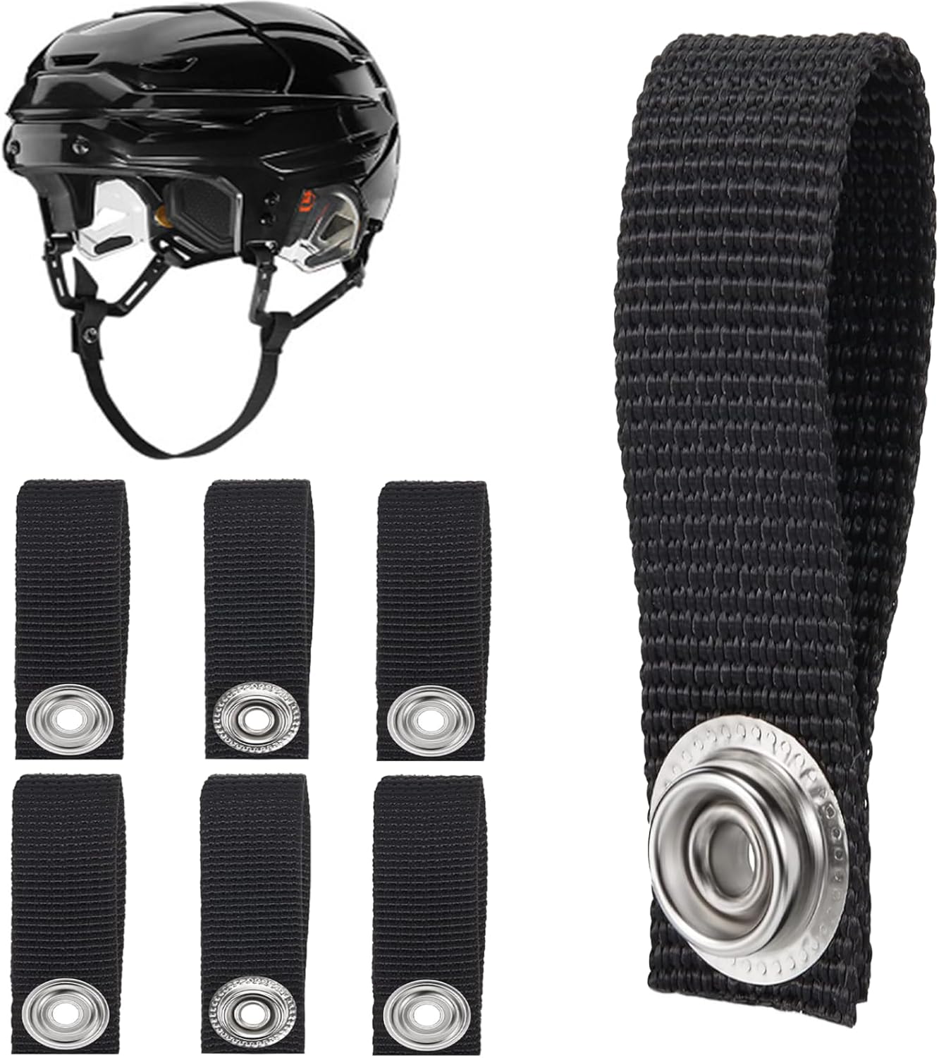 LJHYSD Hockey Helmet Chin Strap with Single Snap