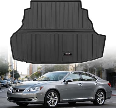 Custom for 2007-2012 Lexu ES 350 Cargo Mats Trunk Liner All Weather TPE Protection Mat Accessories for 2007-2012 Lexu ES