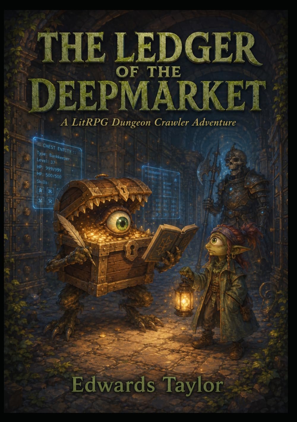 THE LEDGER OF THE DEEPMARKET : A LitRPG Dungeon Crawler Adventure