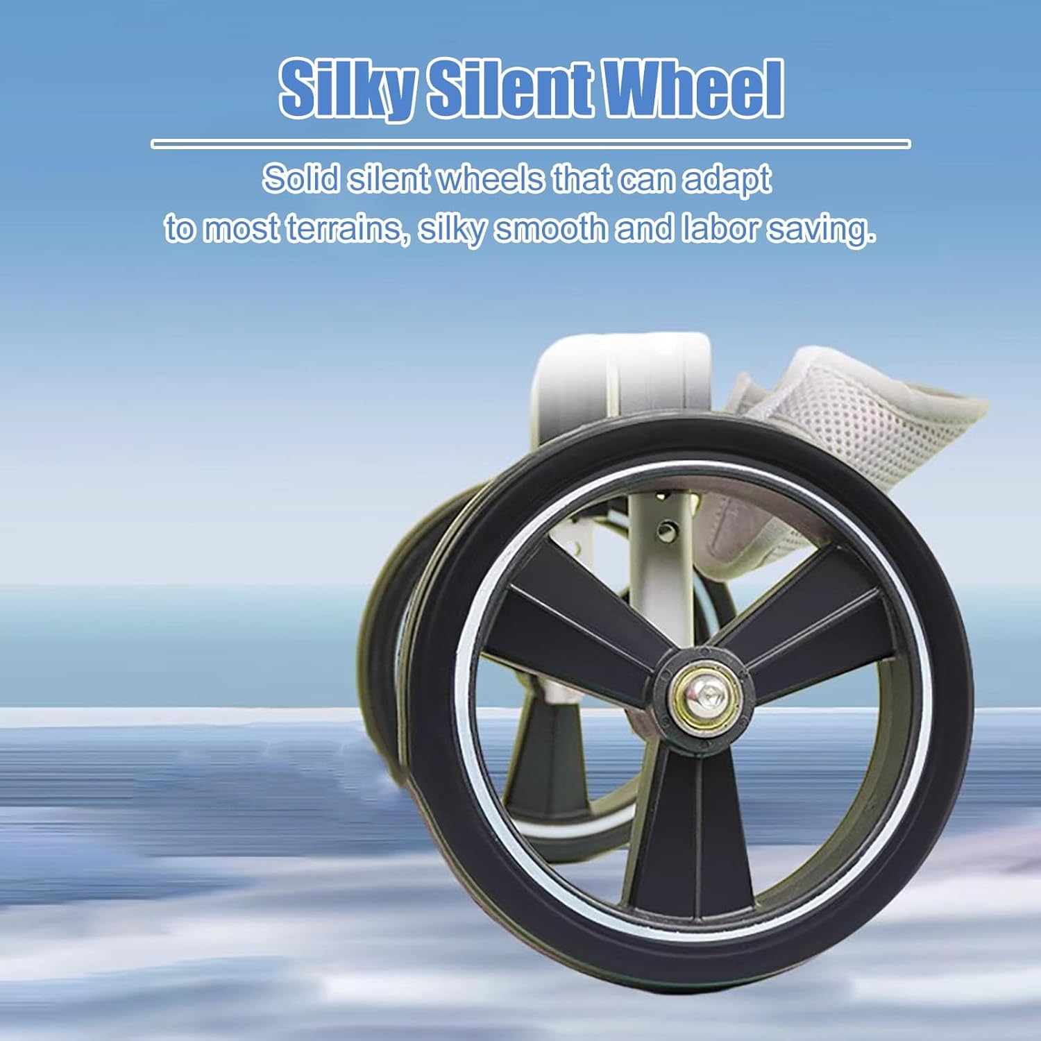 Adjustable 2/4 Wheels Dog Wheelchair for Rear Legs, Dog Hip Support Brace for Mobility & Dysplasia, Enhanced Stability Leg Brace for Puppies (Large)