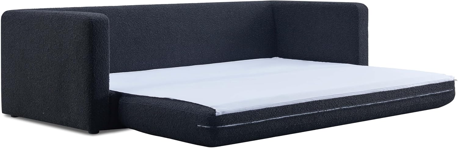 Tov Furniture Ryan Black Boucle Sofa Bed