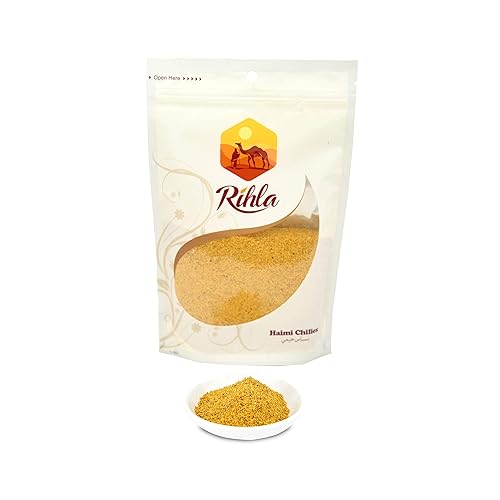 Chilies en polvo Haimi Yemení Premium (Solanaceae) - Rihla's Superfoods - 8.8oz (250g)