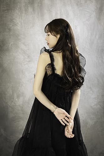 Miniatura 4 de Kate Telón de fondo abstracto gris de 5 x 7 pies para sesión de fotos, retrato gris