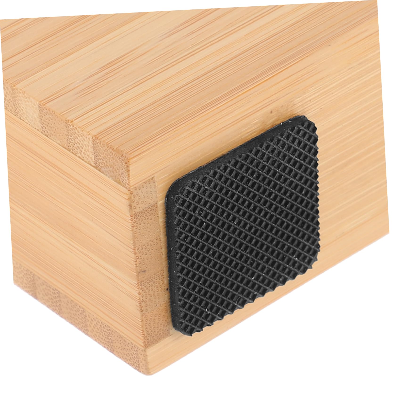 HOMSFOU 2 Pezzi Distributore Nastro Adesivo Portatile Bamboo per Nastro Adesivo per Ufficio e Scuola Design Elegante e Facilita Utilizzo
