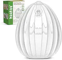 haakaa Coletor De Leite Materno Portátil Em Silicone - Coletor De Leite Materno Mãos-Livres Em Silicone - Coletor Passivo De Leite Materno Recém-Nascidos - Essencial Para Amamentação - 120 Ml, 1un