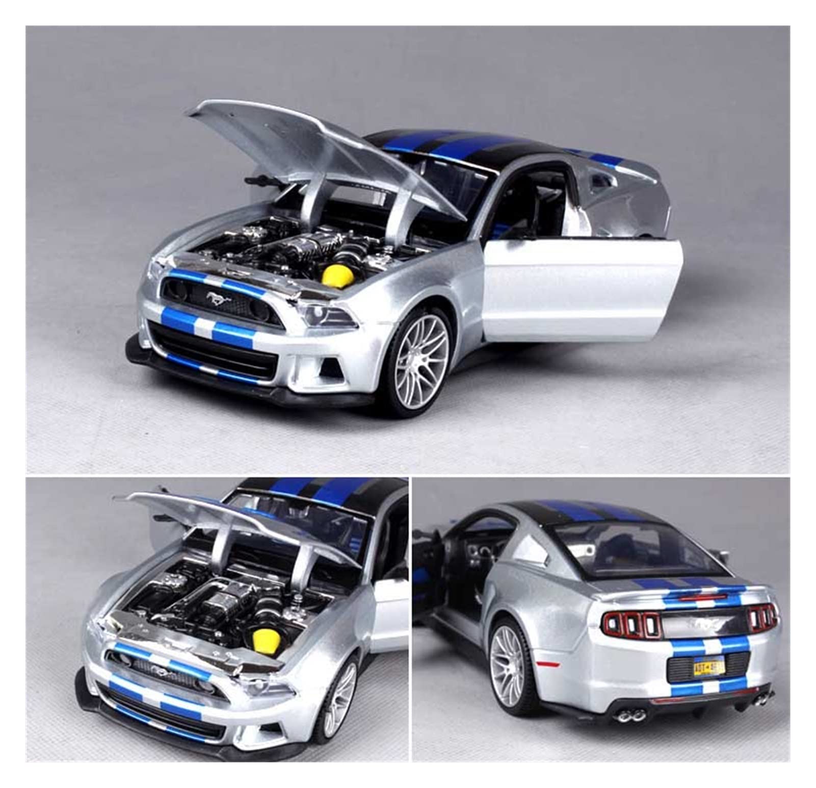 IXO 1/43 - Ford Mustang SVT Cobra R Custom 2000 modèle de voiture moulé