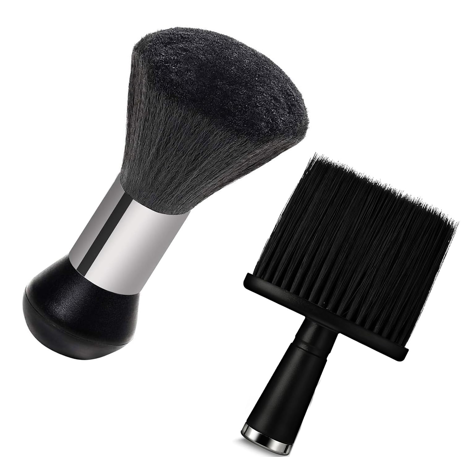 Cepillo para el Cabello para Peluquería,juego de 2 piezas de cepillo de cuello para peluquería para peluquería de peluquería suave cepillo para la limpieza del cabello roto en el cuello