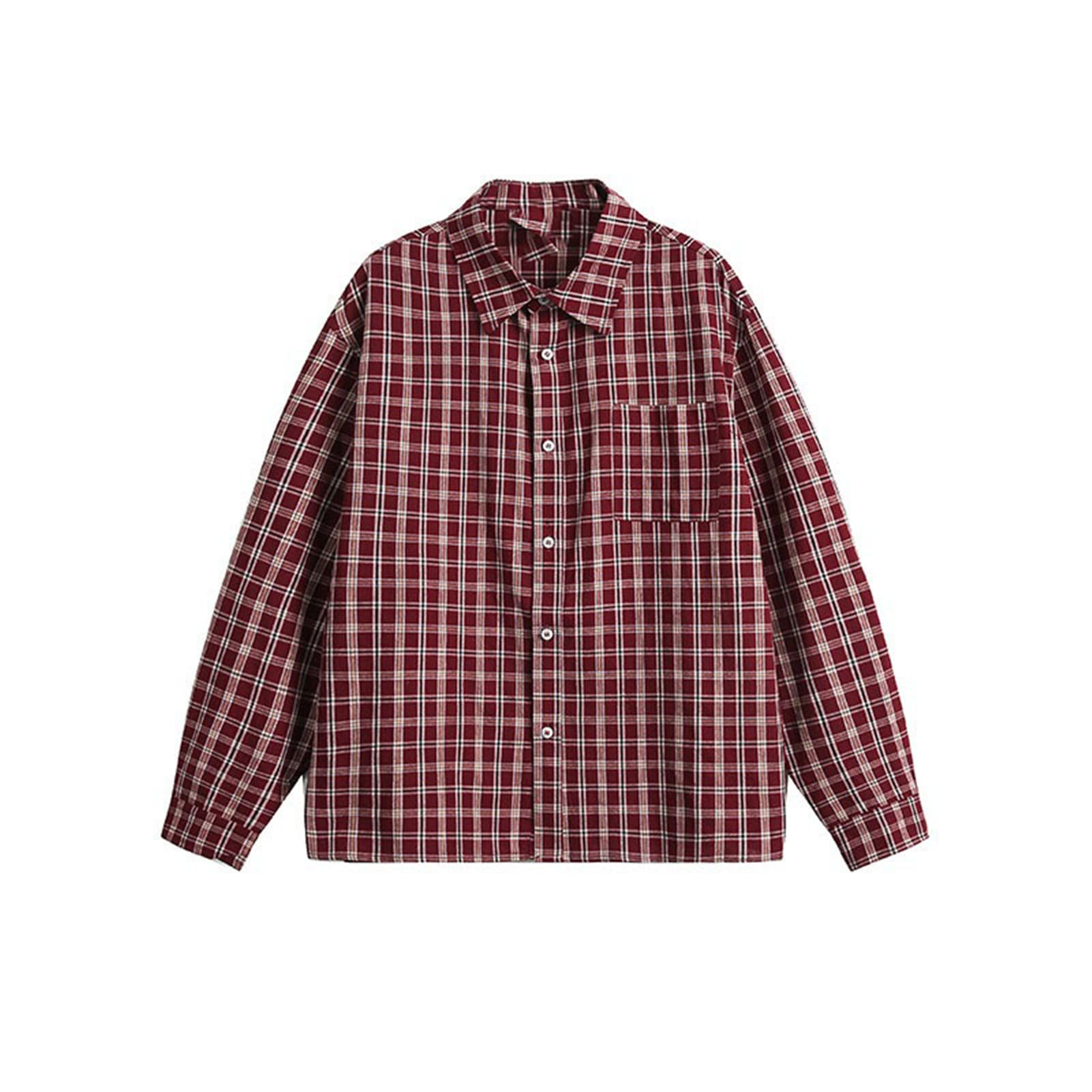Chemise à revers manches longues contre la fraîcheur de l'automne
