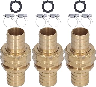 FOLOSAFENAR Conector de mangueira, conjunto de 3 conectores fáceis de conectar, bom desempenho de vedação, reparo de jardim para encaixe de mangueira de jardim de 1,9 cm ou 1,5 cm