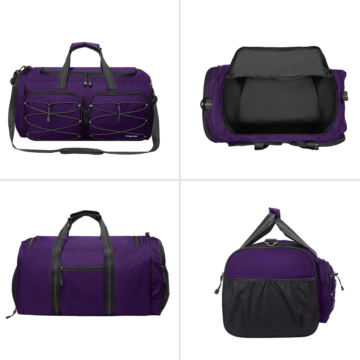 MOSISO Baseball Bat Bag, Large Capacity Catchers Gear Duffle Bag with Shoe Compartment&Adjustable Shoulder Strap&Handle for Training Gear Sports Gym Equipment