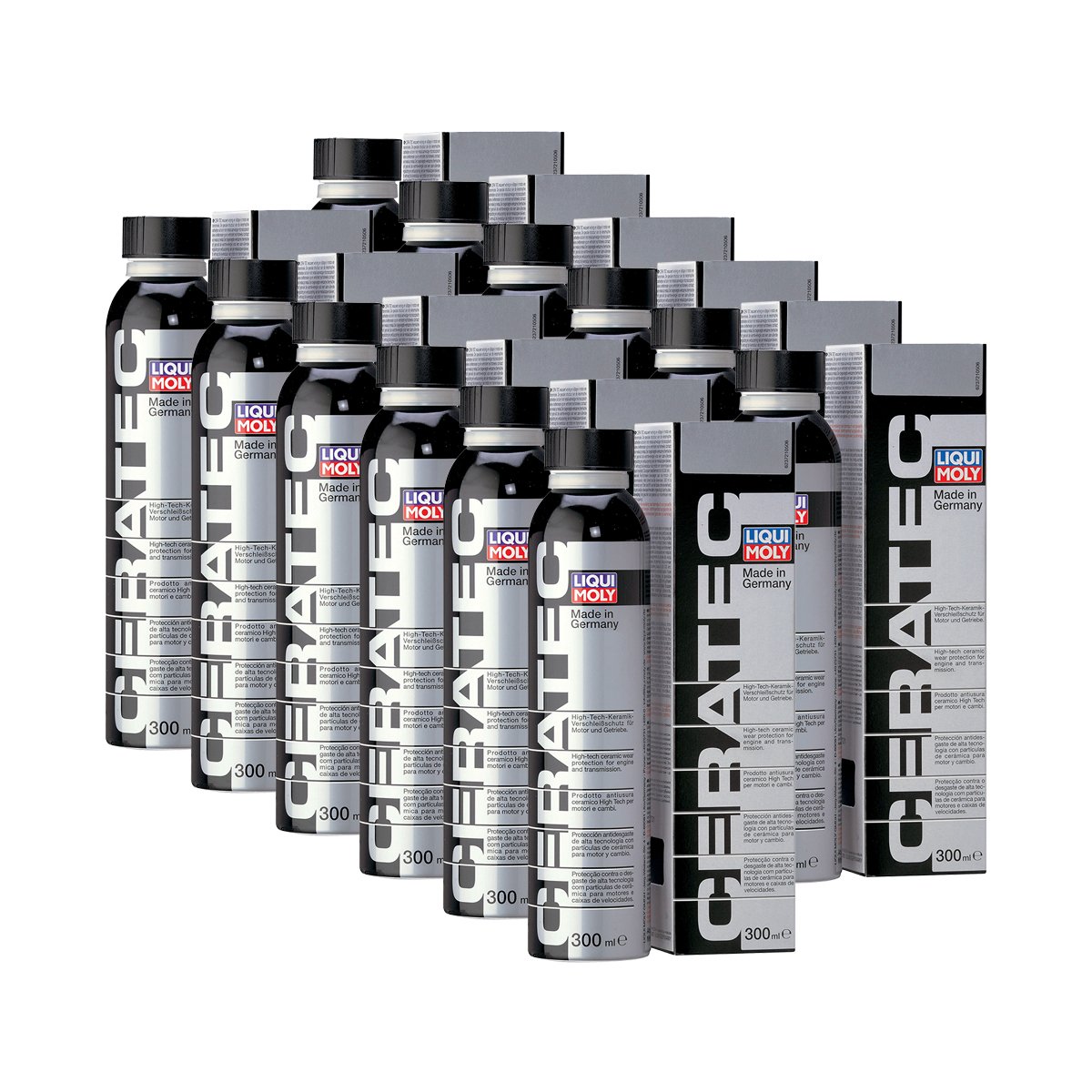 12x LIQUI MOLY 3721 Cera Tec Keramik Verschleißschutz 300ml