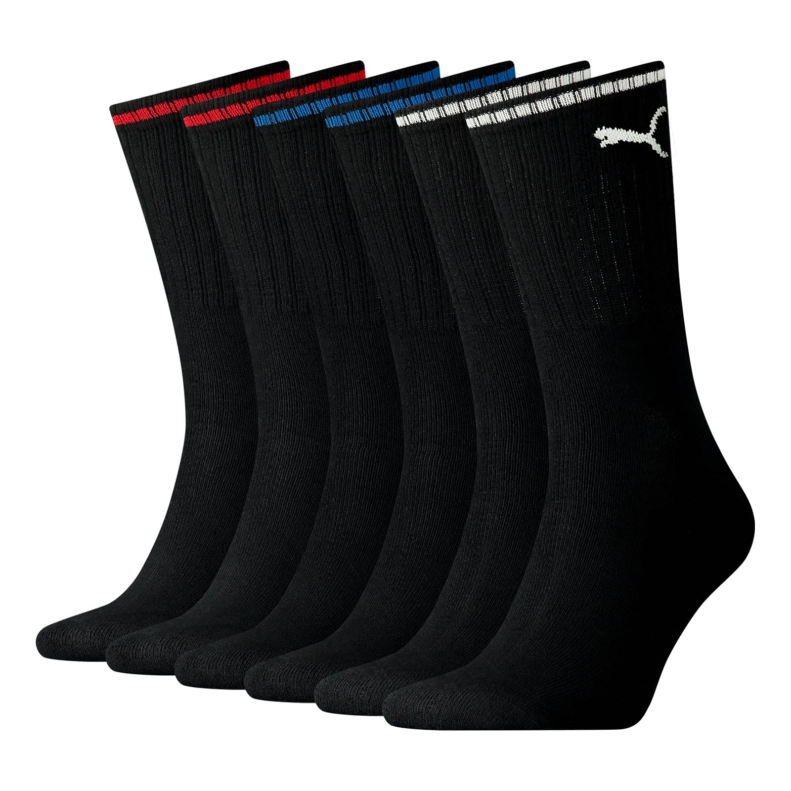 Puma Unisex CREW SOCK, Black, 9-11 UK