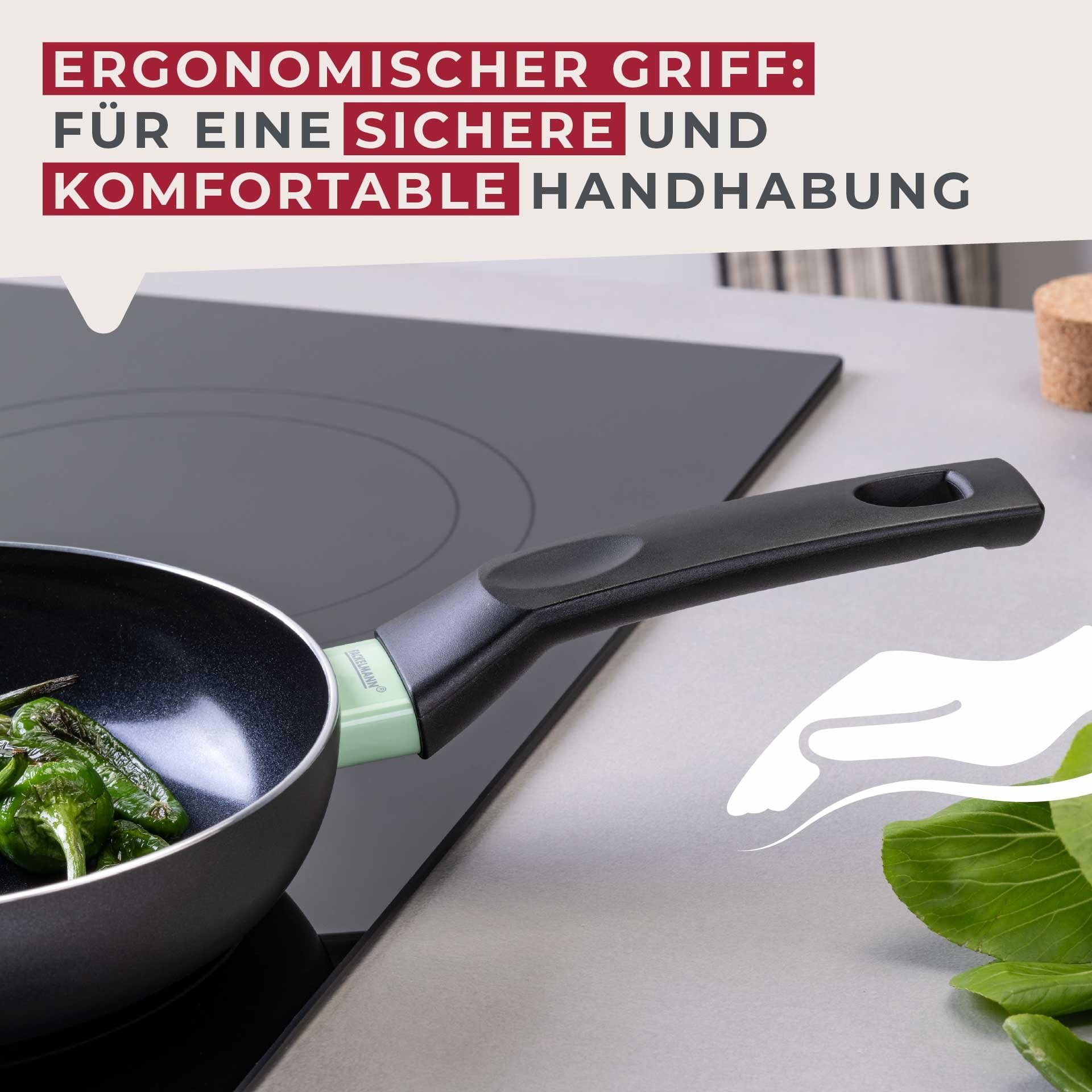 Fackelmann Patelnia Wok 20 cm Brandao